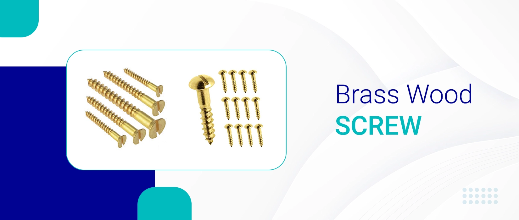 Brass Wood Screw